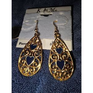 Gold Teardrop Earrings